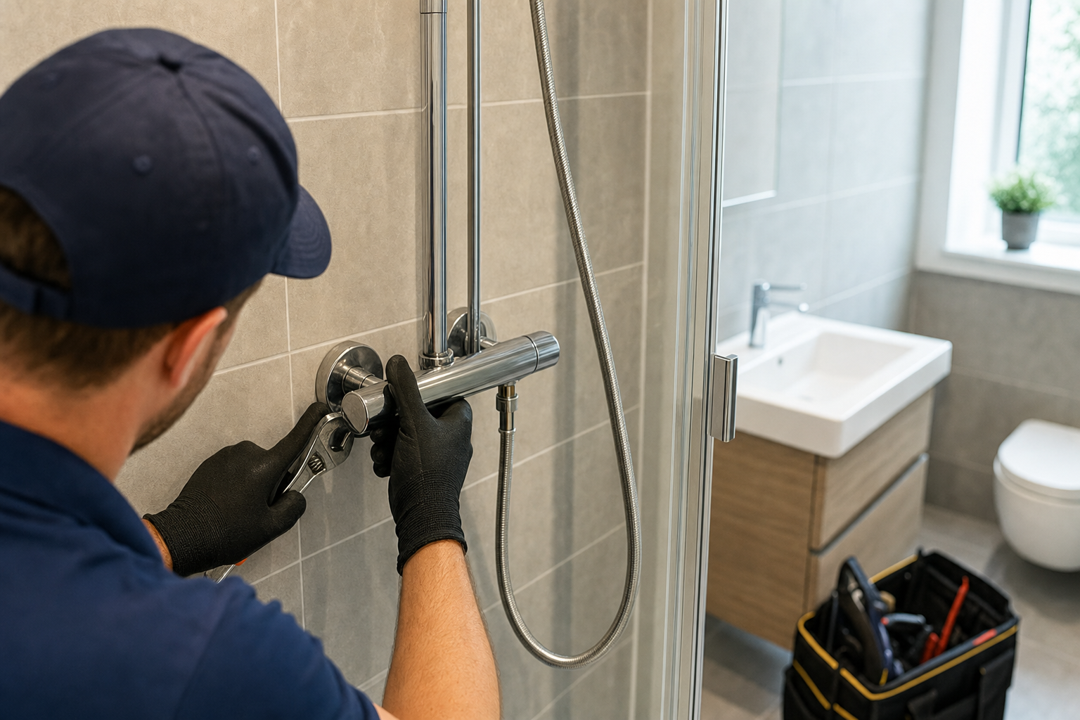 Bathroom Plumbing Brixton service image