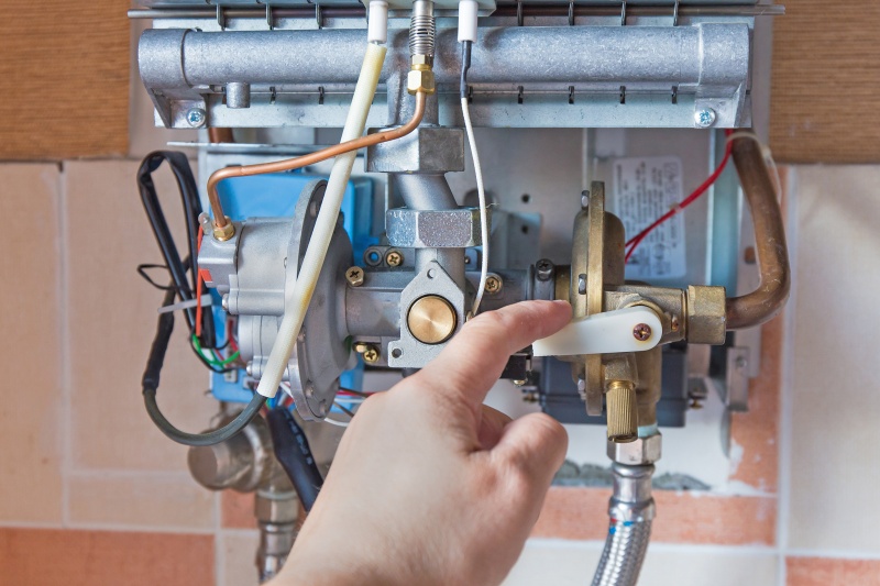 Plumbing and heating work in a Brixton property